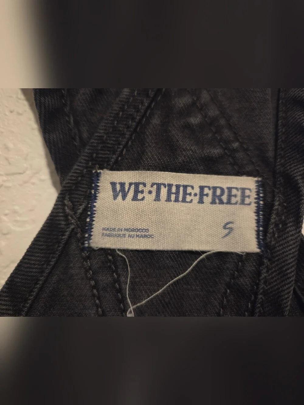 We The Free Ziggy Denim Shortall in Black - Small - Picture 9 of 9